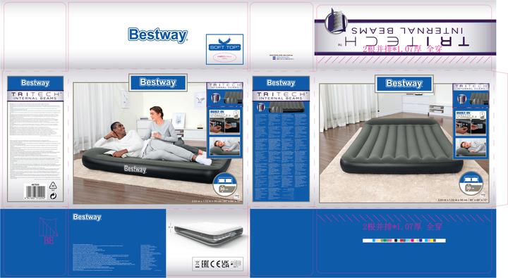 Immagine prodotto Bestway Letto ad aria Tritech Queen (150 x 200 cm)