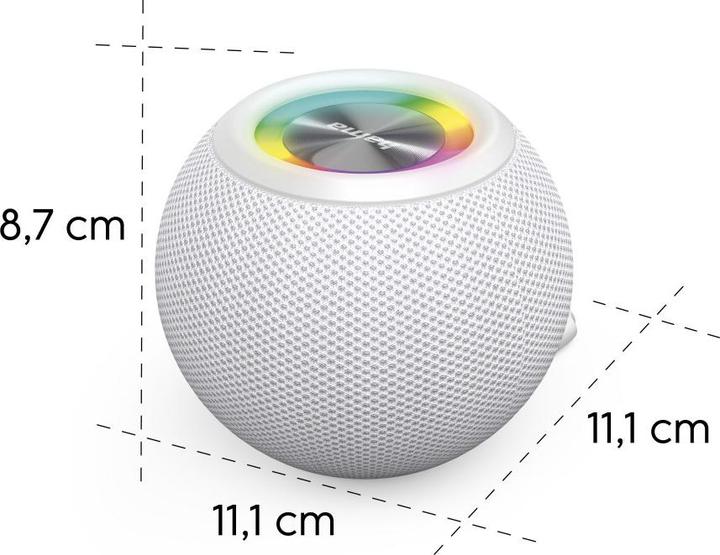 Produktbild Hama Ball Shape Speaker (10 h, Akkubetrieb)