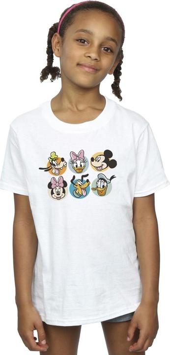 Immagine prodotto Disney Mickey Mouse And Friends Faces Maglietta Ragazze (128)