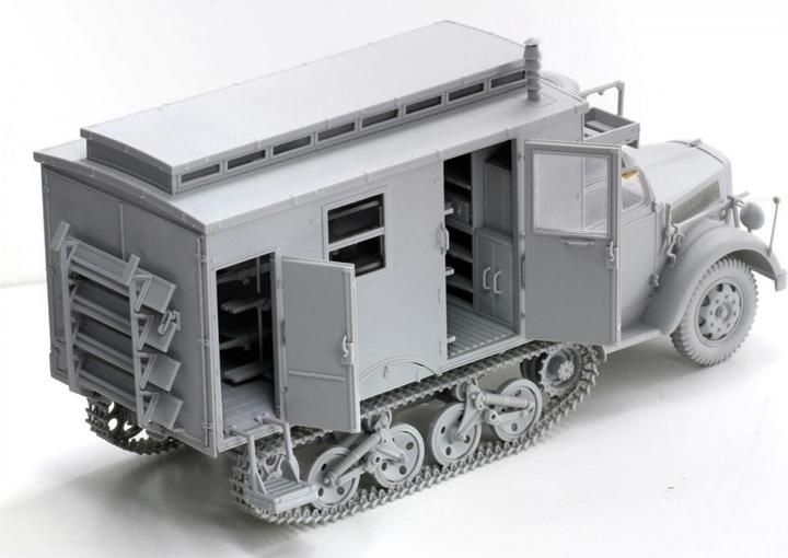 Actual product image 1:35 Sd.Kfz.3 Mule Ambulance