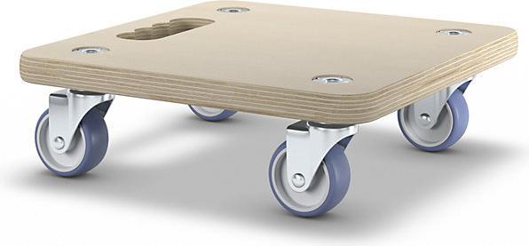 Actual product image kaiserkraft Transport roller made of multiplex plate (200 kg)
