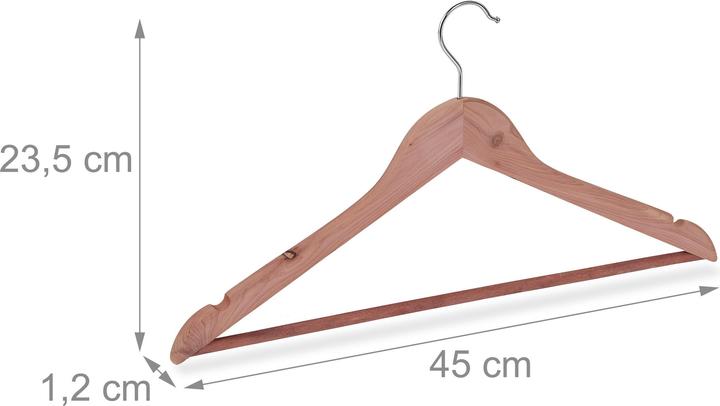 Image du produit Relaxdays 12x cintres (12 x)
