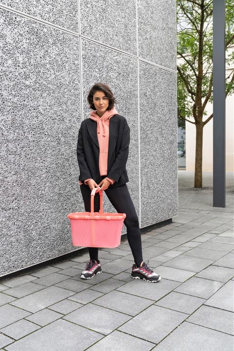 Actual product image reisenthel Einkaufskorb Carrybag Frame Mesh Coral