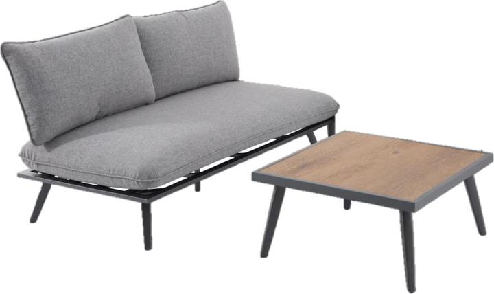 Actual product image Royal Garden Antao Sofa Set Grey