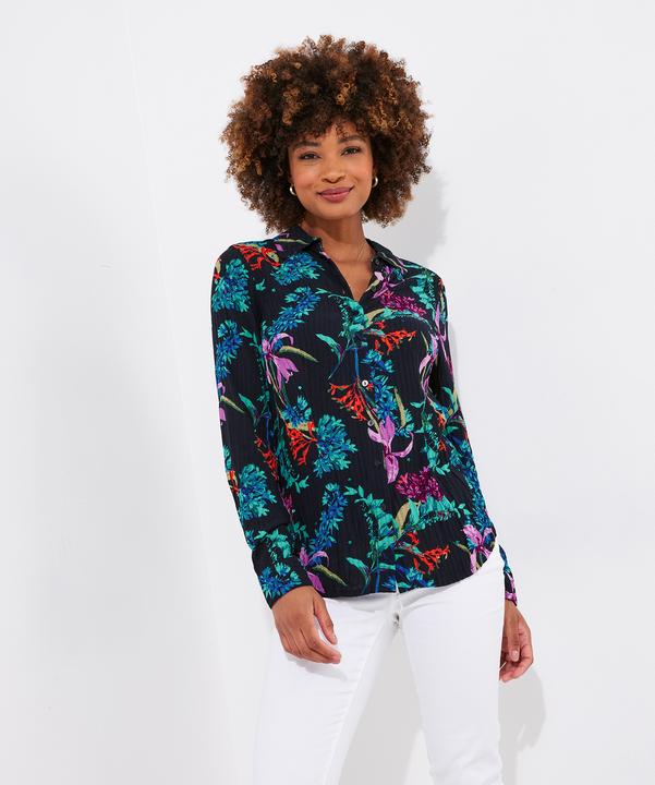 Produktbild Joe Browns Floral Sequinned Crinkle Blouse (46)