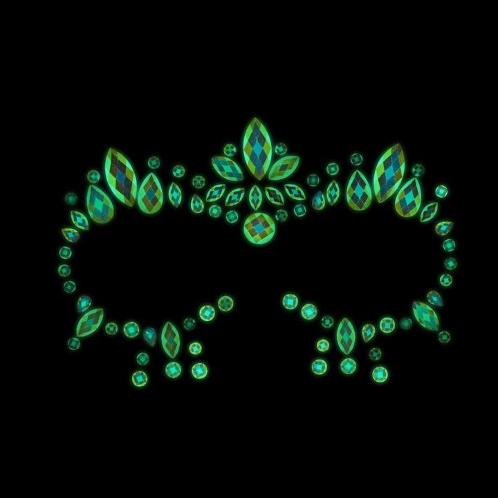 Actual product image Ouch! Body Jewelry Stickers - Face