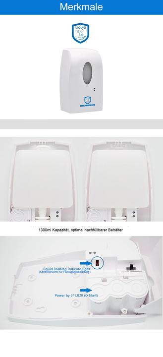 Immagine prodotto cyoo Dispenser di disinfezione Touchless Premium