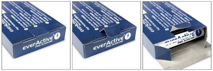 Actual product image Everactive Alkaline batteries Pro LR03 AAA - shrink pack - 10 - battery (10 pcs., AAA, 1250 mAh)