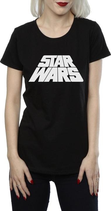Actual product image Star Wars Womens/Ladies Retro Logo Cotton T-Shirt (XXL)
