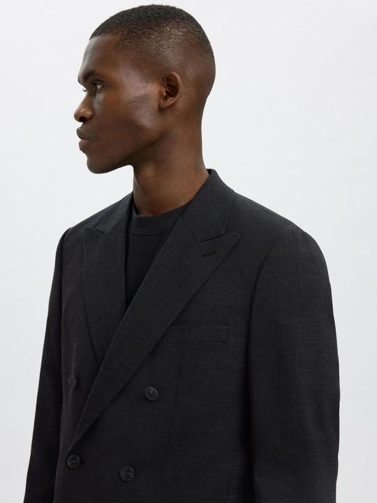 Actual product image Selected Homme Slim Fit Zweireihiger Blazer (56)