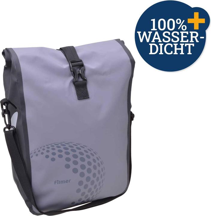 Produktbild Filmer Velotasche fÃ¼r den GepÃ¤cktrÃ¤ger (16 l, Gepäckträgertasche)