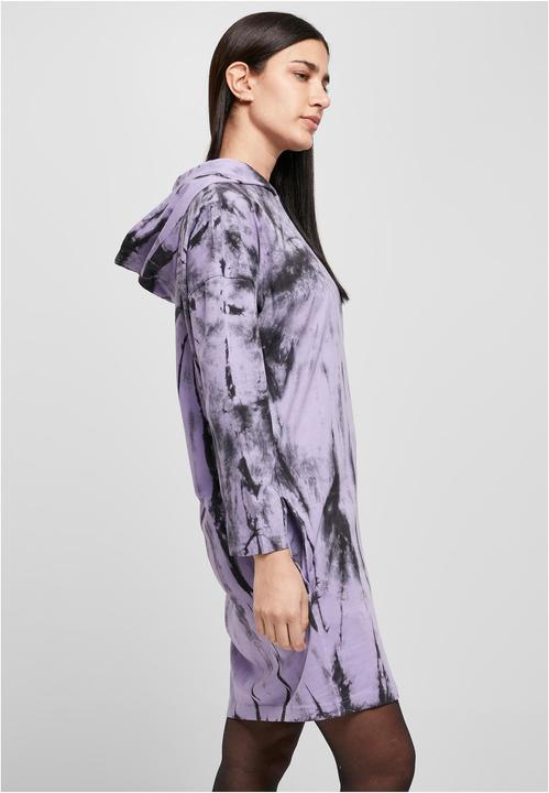 Actual product image Urban Classics Ladies Oversized Tie Dye Hoody Dress (M)