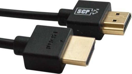 Actual product image SCP 940-1.6B, 0.5 m, HDMI Type A (Standard), HDMI Type A (Standard), 3D, Audio Return Channel (ARC) (0.50 m, HDMI)