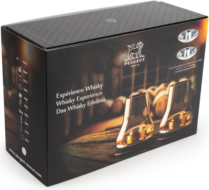 Image du produit Peugeot Expérience du whisky (3.80 dl, 4 x, Verre à whisky)