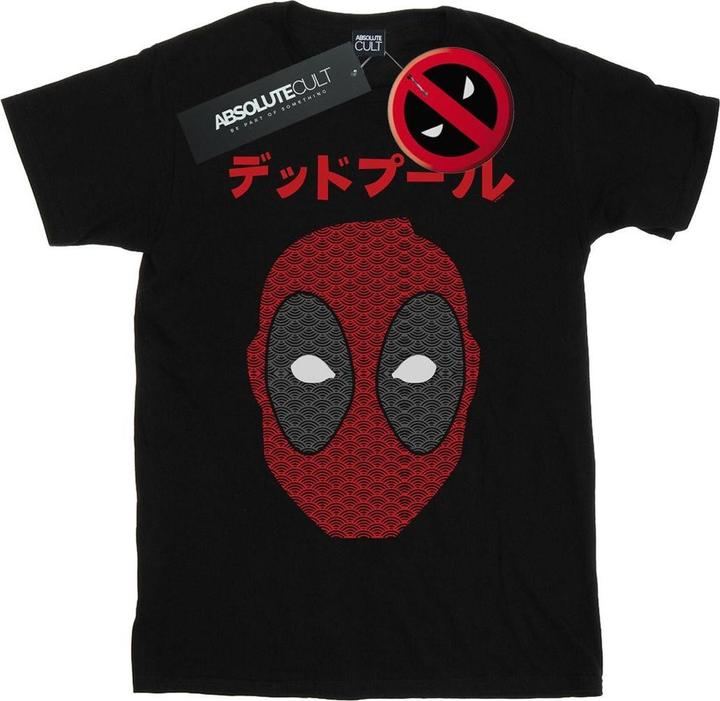 Image du produit - T-shirt DEADPOOL JAPANESE SEIGAIHA HEAD - Homme (4XL)