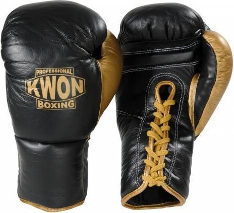Produktbild Kwon Professional Boxing Boxhandschuhe aus Leder mit Schnürung (10 OZ, 10)
