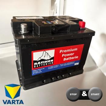 Immagine prodotto Varta Batteria di avviamento Start&Stop AGM2 12V 60 AH 660EN (A) (12 V, 60 Ah)
