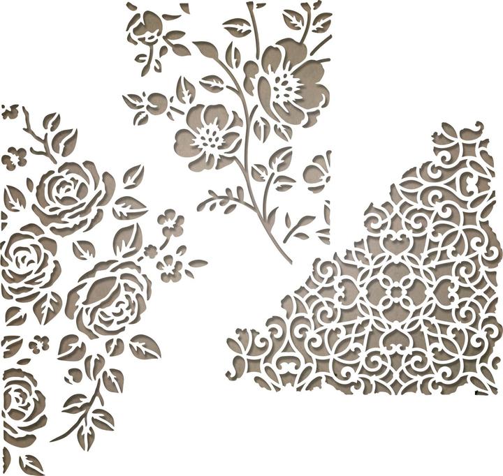 Produktbild Sizzix Thinlits Die Set 3PK Mixed Media Nr. 5 von Tim Holtz