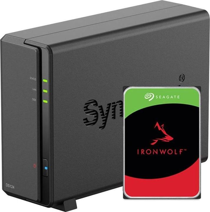 Synology DS124 (1 x 6 TB, Seagate Ironwolf)