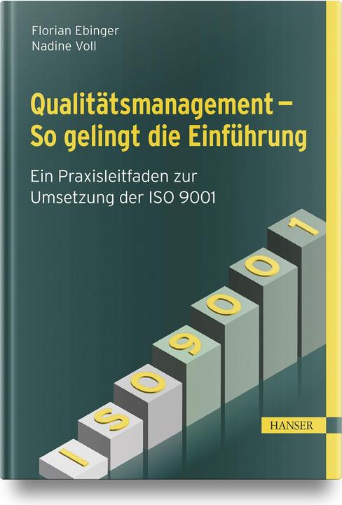 Produktbild Qualitätsmanagement - So gelingt die Einführung (Deutsch, Nadine Voll, Florian Ebinger, 2023)