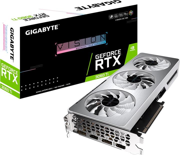 Immagine prodotto Gigabyte GeForce RTX 3060 Ti Vision OC LHR (8 GB)