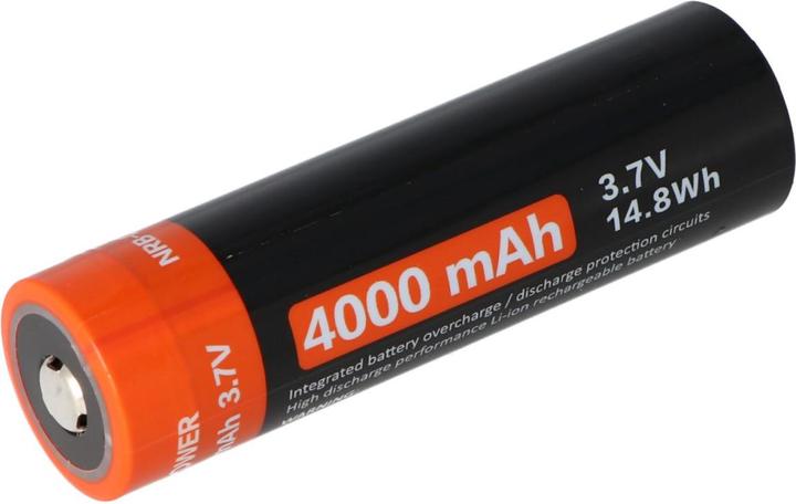 Actual product image AccuCell Battery 21700, with USB charging port for recharging (1 pcs., 21700, 4000 mAh)