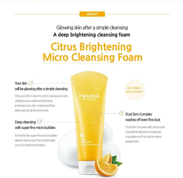Actual product image Frudia Citrus (Cleansing Balms, 145 ml)