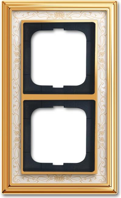 Immagine prodotto Busch-Jaeger Cornice 2 pieghe ms/pol Décor elf/ws 1722-836