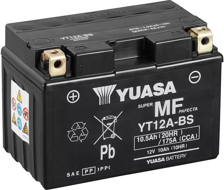 Produktbild Yuasa YT12A-BS (12 V, 10.50 Ah, 175 A)