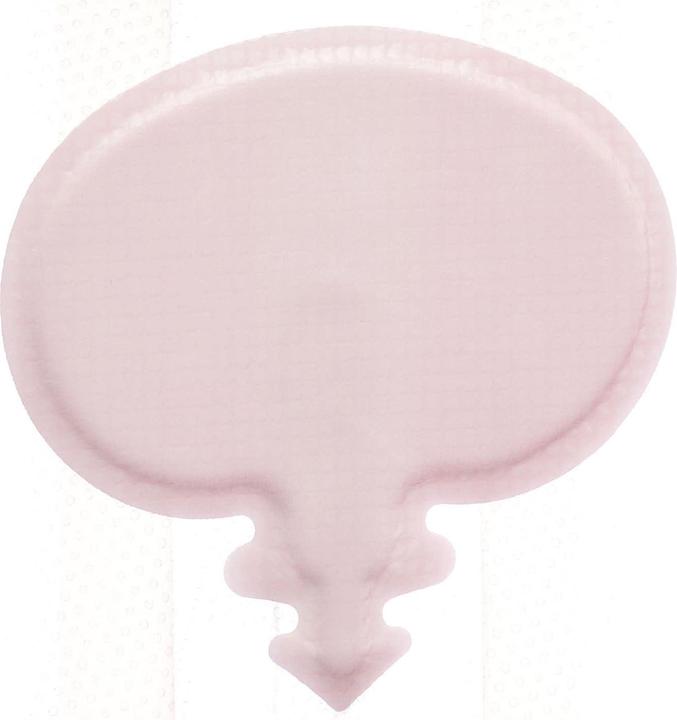 Actual product image Allevyn Gentle Border Sacrum 16.8x17.1cm (1995.61 ml)