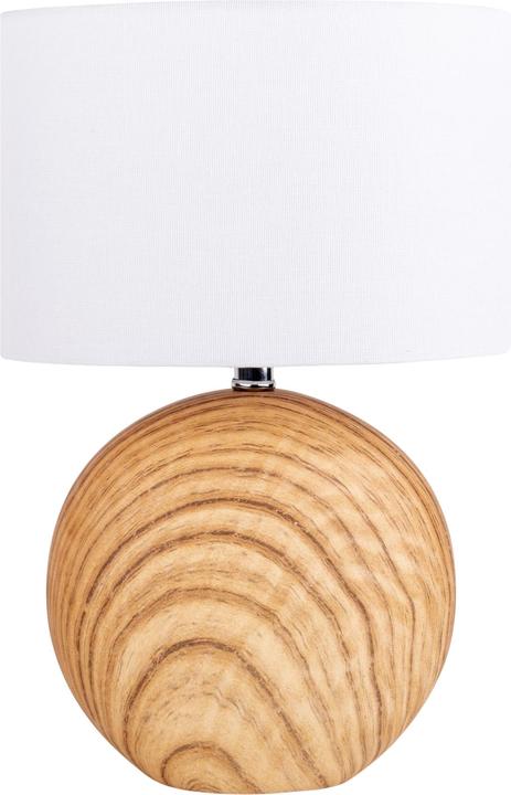 Actual product image Näve Ceramic "WOODY" table lamp (E14)