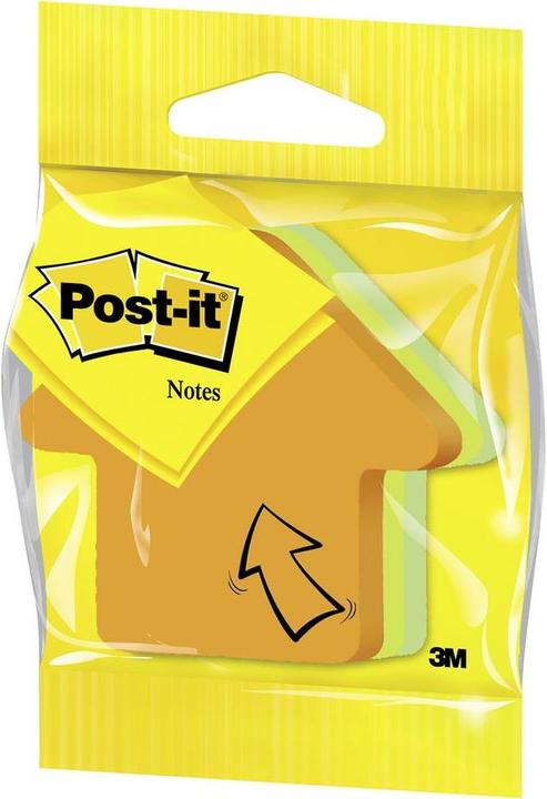 Image du produit Post-it Flèche en forme de cube de note autocollante (70 x 70 mm)
