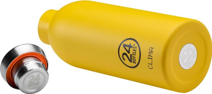 Produktbild 24 Bottles Thermosflasche Clima 500 ml, Taxi Yellow (0.50 l)