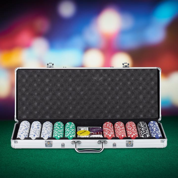Immagine prodotto Relaxdays Valigetta poker (Multilingue)