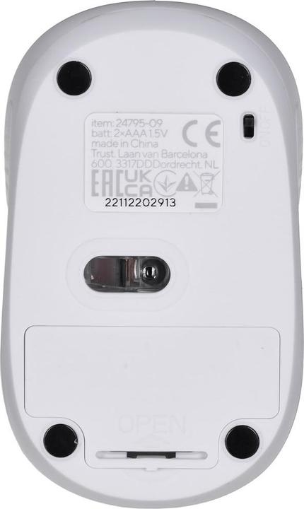Image du produit Trust Primo Souris Sans Fil Blanc Mat (Sans fil)