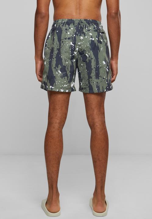 Actual product image Urban Classics Pattern Swim Shorts (XL)