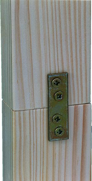 Produktbild GAH Flachverbinder Länge 50 mm Breite 14 mm Stärke 1,75 mm Stahl sendzimirverzinkt Anzahl Löcher 4 (Flachverbinder, 100 Stk.)