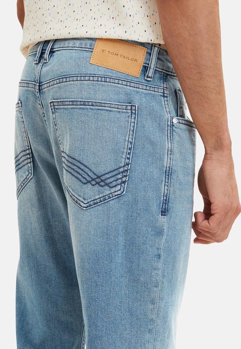Immagine prodotto Tom Tailor Hose MARVIN Straight Jeans im 5-Pocket-Style mit Reissverschluss und Knopf (W34/L32)
