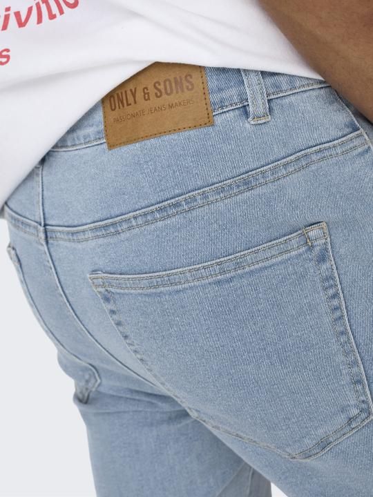 Produktbild Only & Sons ONSPLY Mittlere Taille Normal geschnitten Shorts Jeans-Shorts (XS)