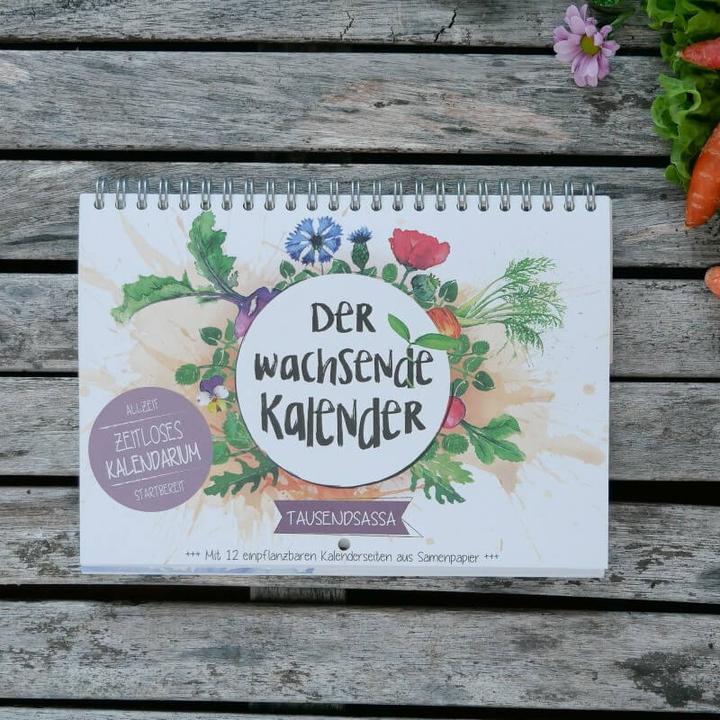 Actual product image Primoza Der wachsende Kalender (A5, No binding, German)