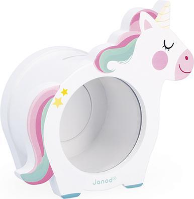 Janod Einhorn Spardose (12 x 17,5 cm)