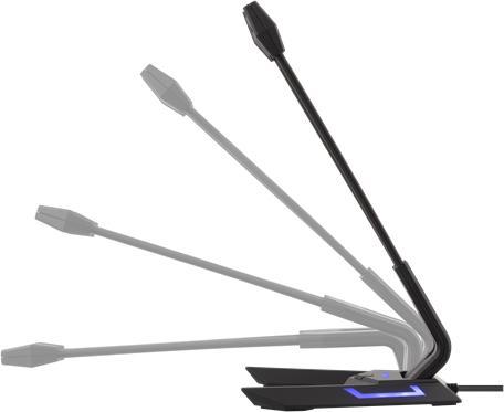 Image du produit Deltaco MF-104 microphone Black Table microphone