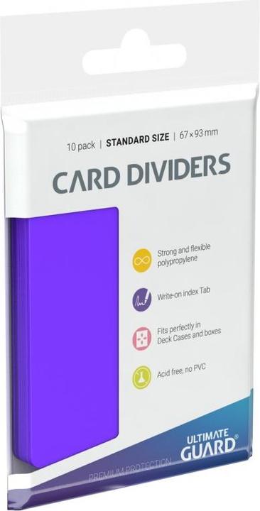 Produktbild Ultimate Guard Kartentrenner Standardgrösse Violett 10