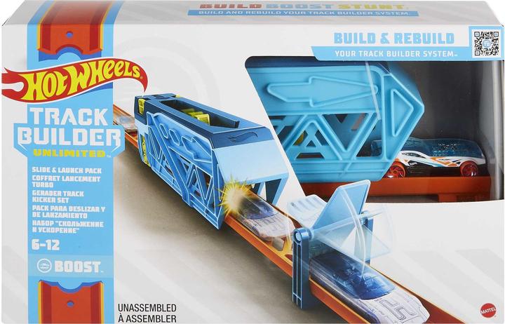 Image du produit Hot Wheels Track Builder Unlimited - Coffret Lancement Turbo - Petite Voiture / Circuit - Dès 6 ans