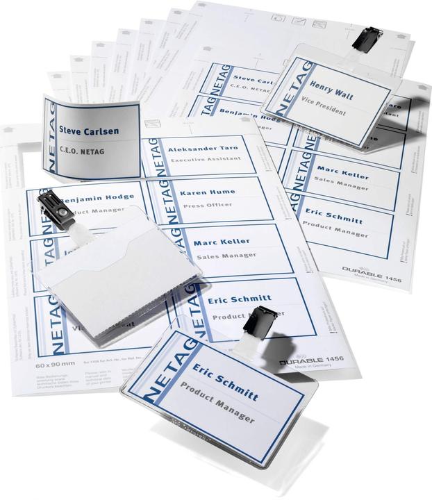 Image du produit Durable Jeu de plaques signalétiques