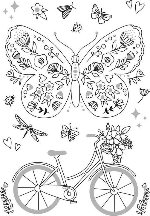 Actual product image Folia Window pictures Templates (Multicoloured, 6 x)