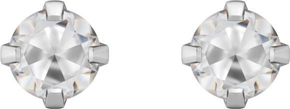 Actual product image Studex Sensitive stud earrings Tiffany Silver Zirconia 4 mm (Stainless steel)