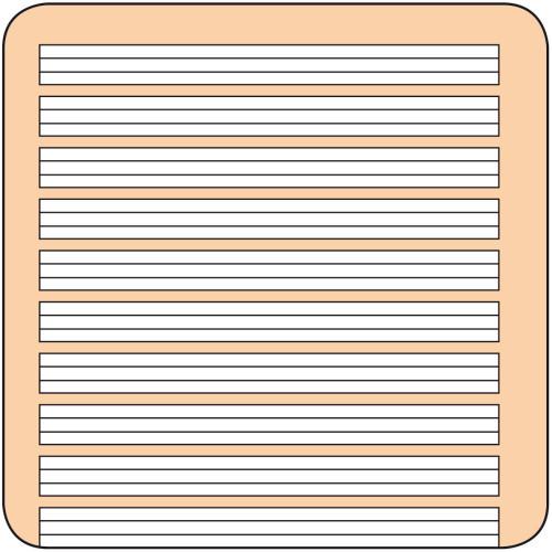 Actual product image Herlitz GREENline notebook 50 sheets (A4, Lined, Soft cover)