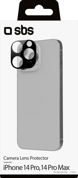 Immagine prodotto SBS Vetro SP Obiettivo della fotocamera (1 Pezzo/i, Apple iPhone 14 Pro, Apple iPhone 14 Pro Max)