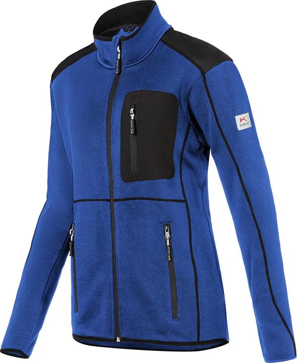 Produktbild Kübler Strickjacke Damen kbl.blau/schwarz Form 1444 Grösse L (L)